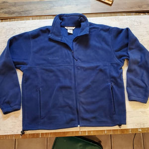 Columbia Full Zip Fleece XL jacket blue